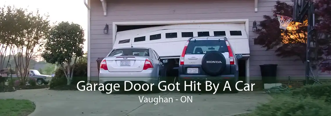 Garage Door Got Hit By A Car Vaughan - ON