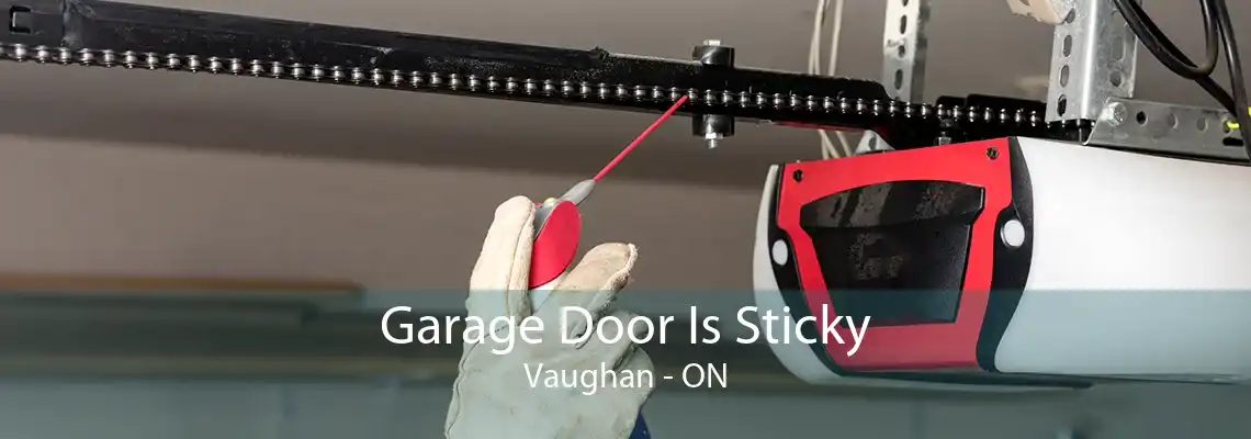 Garage Door Is Sticky Vaughan - ON