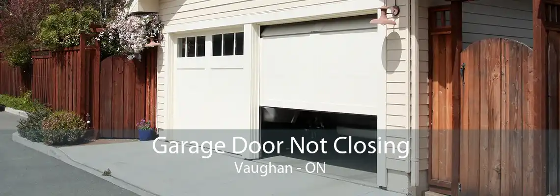 Garage Door Not Closing Vaughan - ON