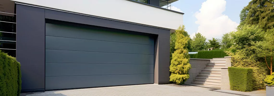 Haas Galvanized Steel Garage Door in Vaughan, ON