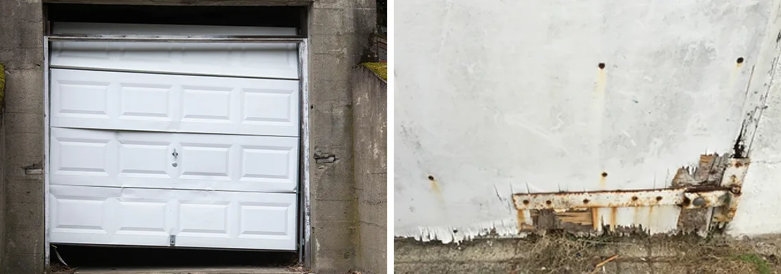 Rotten Commercial Garage Door Repair in Vaughan, ON