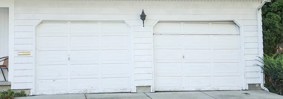 Roller Garage Door Dropped Down Replacement in Vaughan, ON