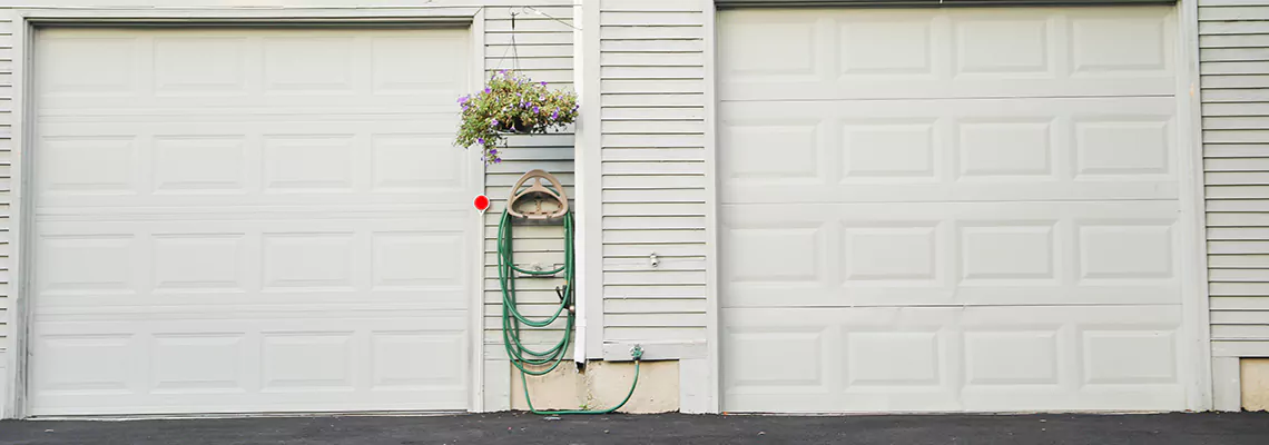 Sectional Garage Door Dropped Down Repair in Vaughan, Ontario