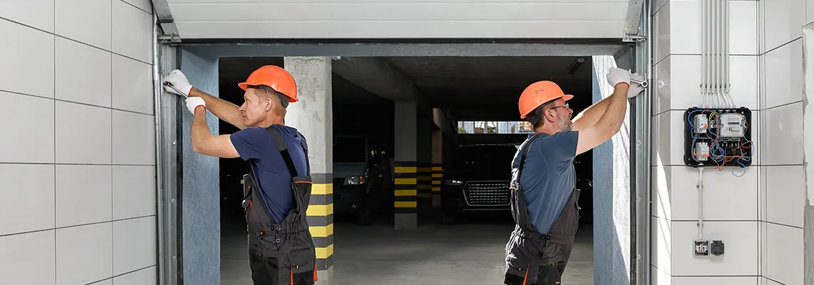 Wooden Garage Door Frame Repair in Vaughan, Ontario